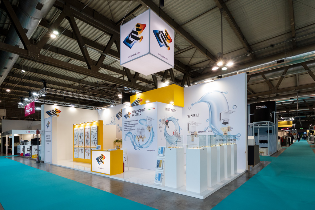 Stand per fiere settore food